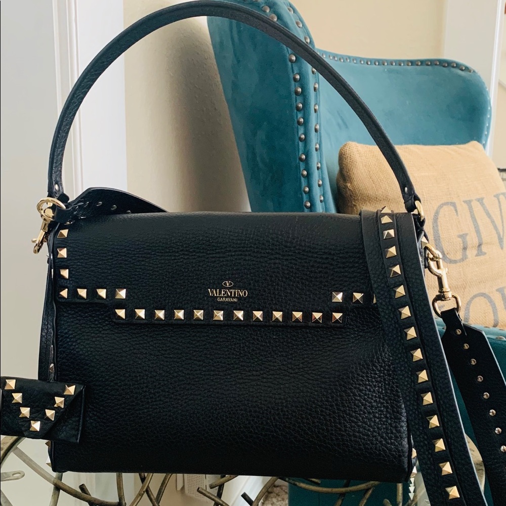Valentino Garavani Rockstud Vitello Purse